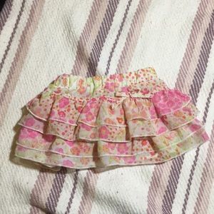 Pink Floral Koala Kids Skort